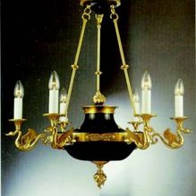 Restauración De Metales Sánchez lámpara encendida