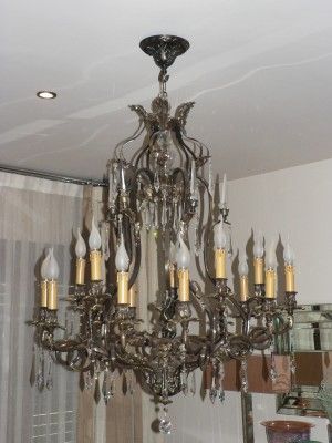 Restauración De Metales Sánchez lámpara grande